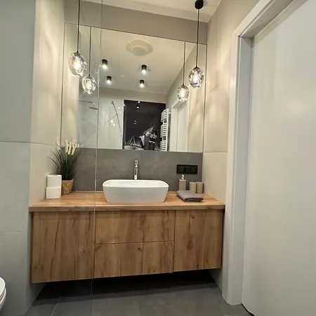 Old Town Nadmotlawie - Sauna & Gym I 10min Deptak Apartment Danzig