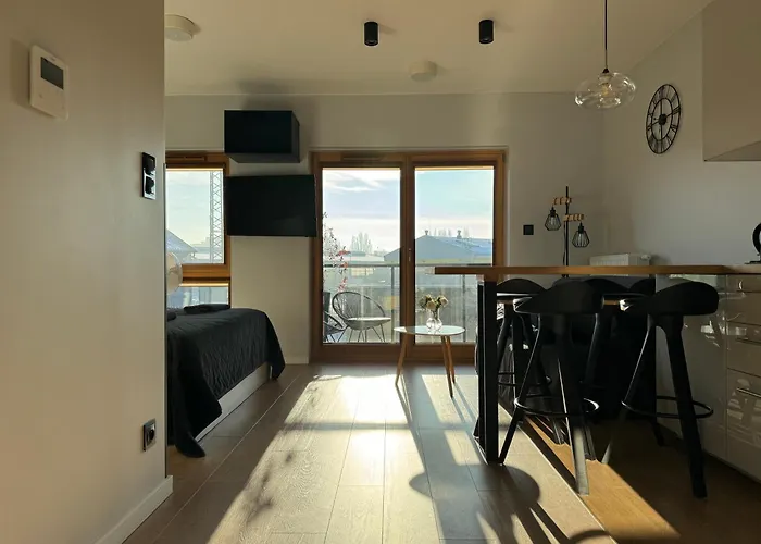 Daire Old Town Nadmotlawie - Sauna & Gym I 10min Deptak *