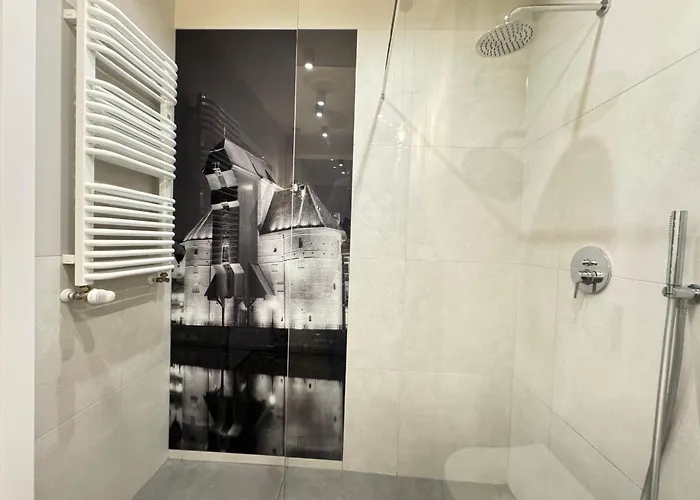 Daire Old Town Nadmotlawie - Sauna & Gym I 10min Deptak *