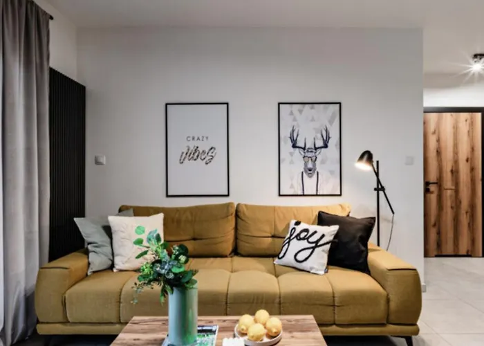 Daire Old Town Nadmotlawie - Sauna & Gym I 10min Deptak