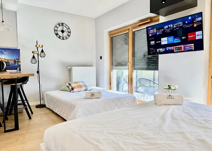 Apartment Old Town Nadmotlawie - Sauna & Gym I 10min Deptak Danzig
